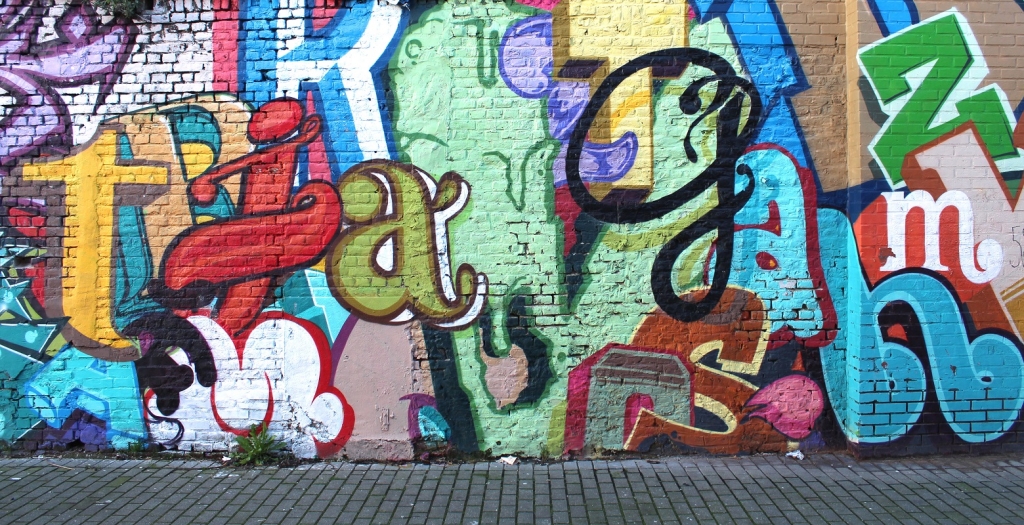 Street art - alphabet