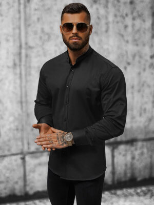 koszula męska czarna