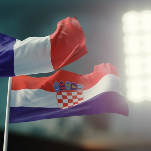 Francja vs Chorwacja, finał mundialu 2018