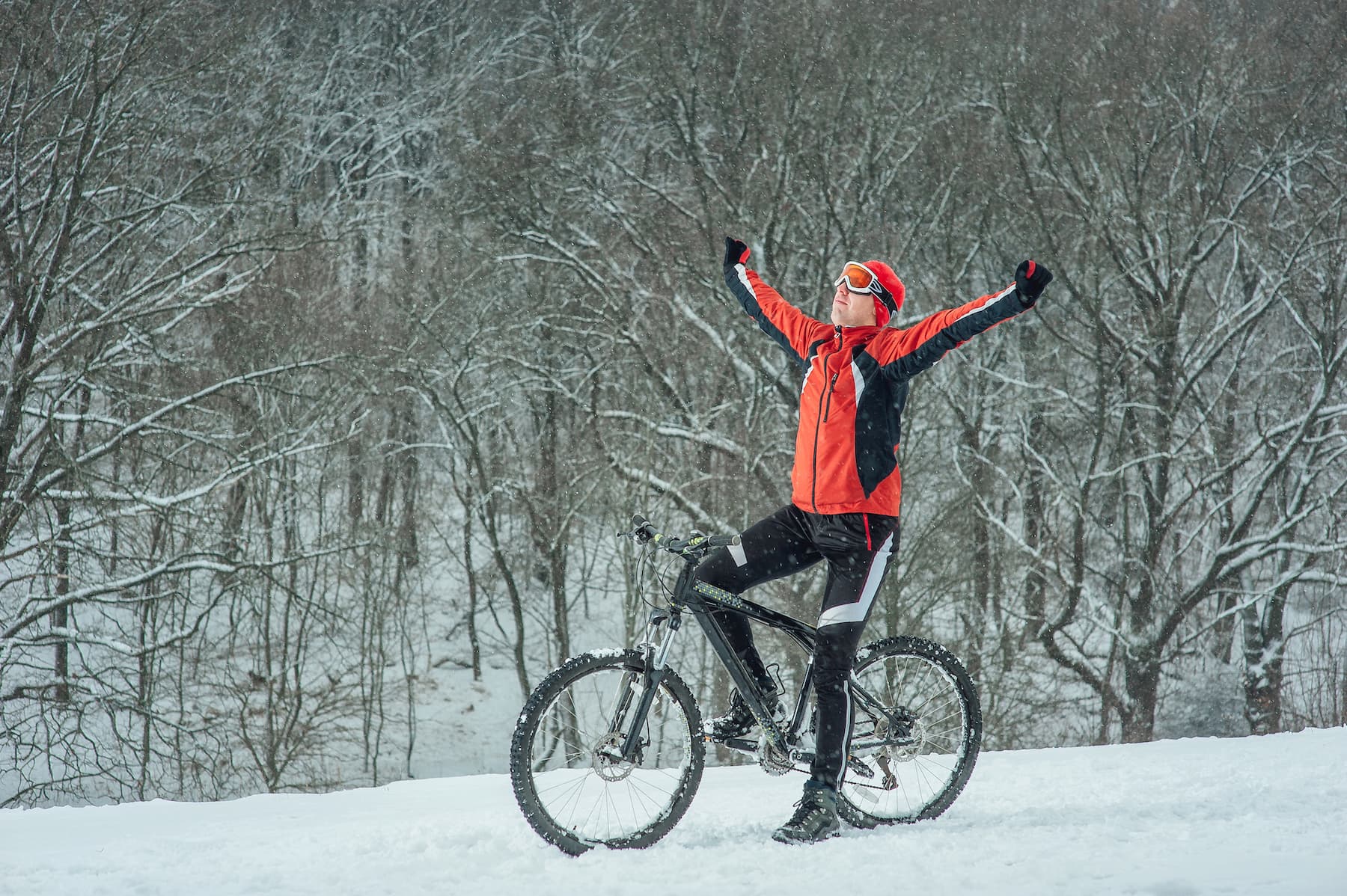W co się ubrać na rower zimą?