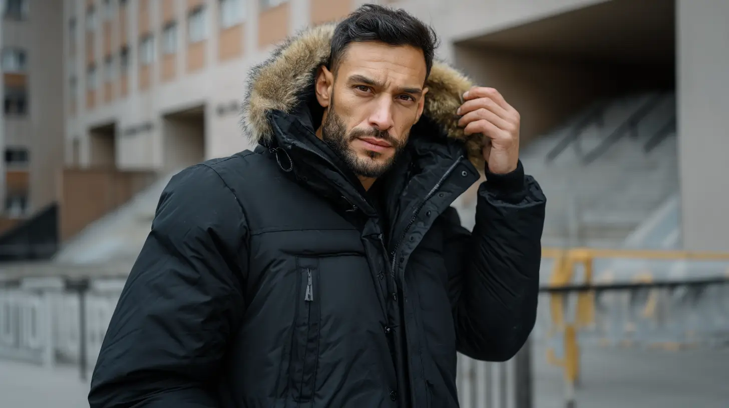 kurtka zimowa męska